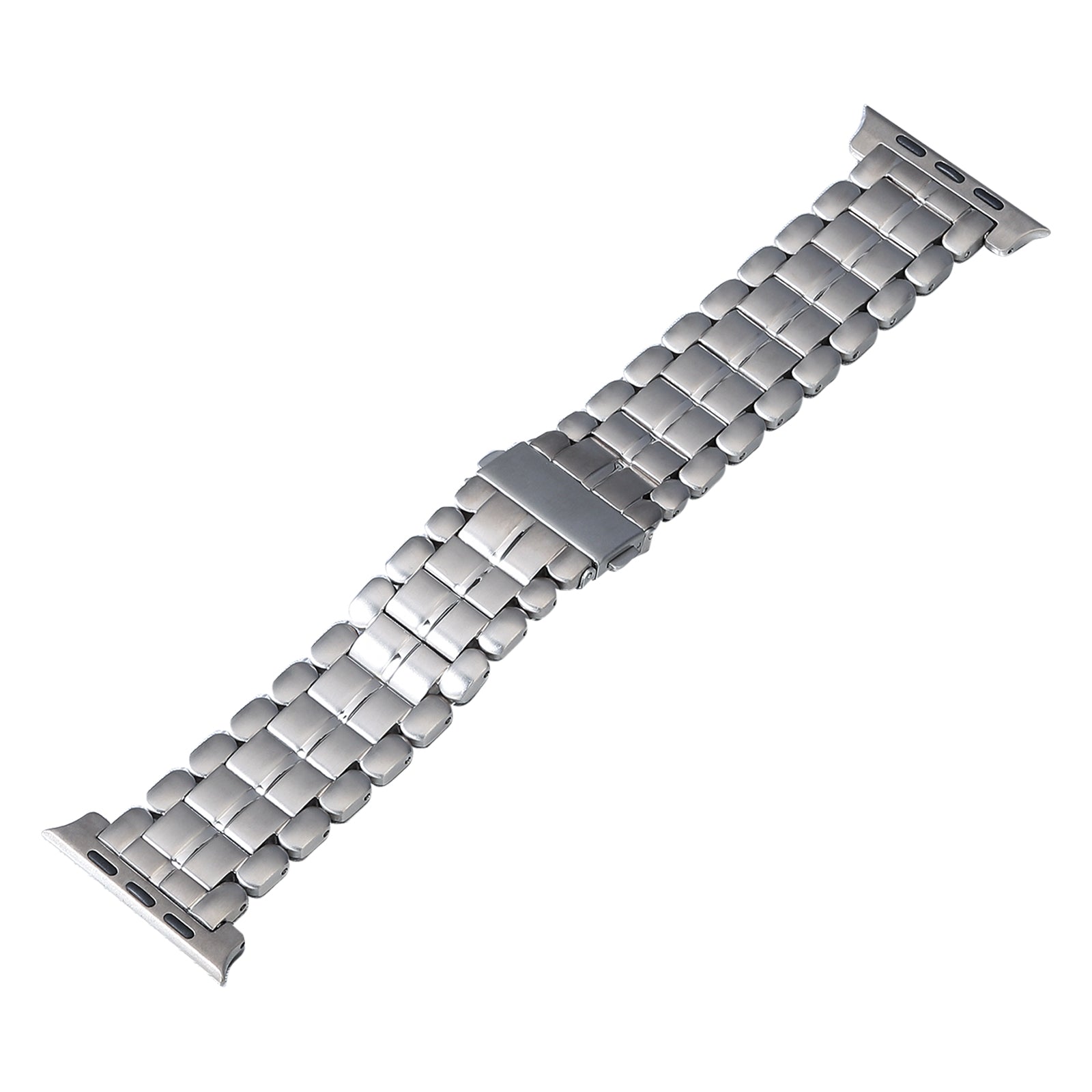 For Apple Watch Series 9 8 7 41mm 6 5 4 SE SE (2022) SE (2023) 40mm 3 2 1 38mm Replacement Watch Band 5 Beads Titanium Steel Strap For Apple Watch Series 9 8 7 41mm 6 5 4 SE SE (2022) SE (2023) 40mm 3 2 1 38mm Replacement Watch Band 5 Beads Titanium Steel Strap